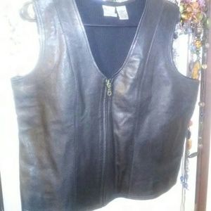 Leather Vest